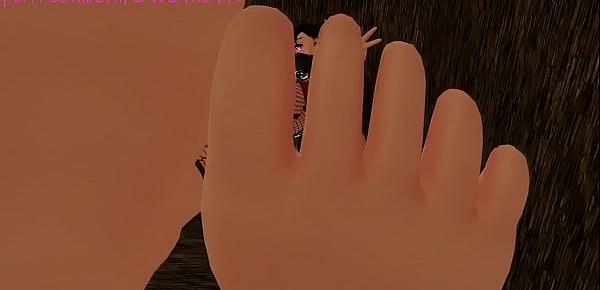 I Step and Sit on You¡ you will Love my Moans~ ️ [ Vrchat with PoV]